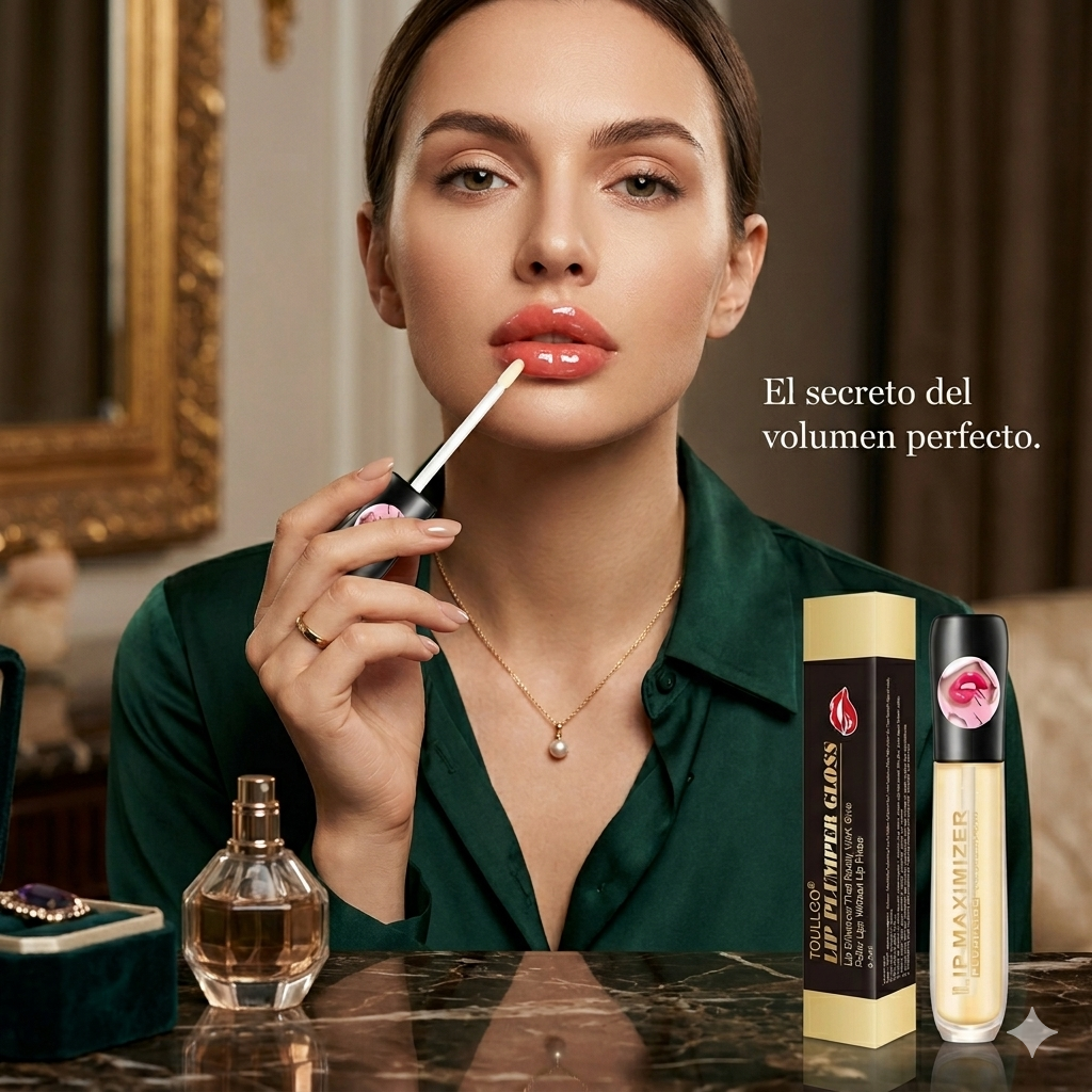 Labial con Efecto Visiblemente Más Voluminosos y Natural