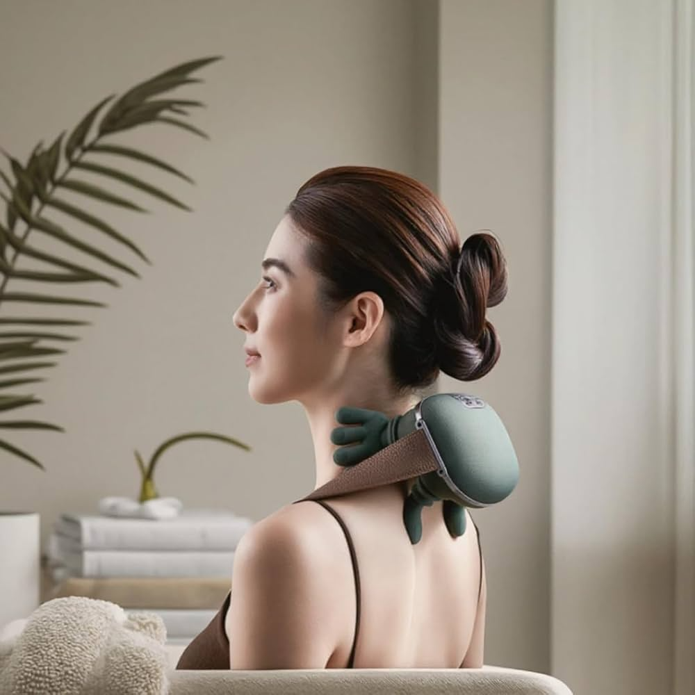 NeckAura / Masajeador Inteligente de Cuello,  Espalda y Piernas